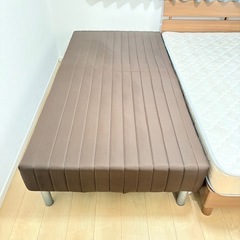 シングルベット　マットレス一体型