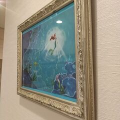 額縁 レトロ ディズニー 鏡の画像