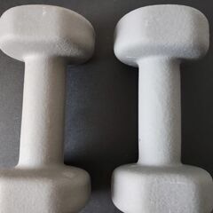 ダンベルと握力グリッパーの画像