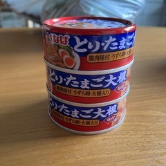 野菜色々、缶詰、パン、スィーツの画像