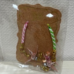 【未開封】ハンドメイド ストラップ キーホルダー セット売りの画像
