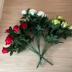 ばら　造花の画像
