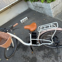 電動自転車 (らい) 高槻市の電動アシスト自転車の中古あげます