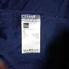 ♠　GU　メンズパジャマ　サイズL　身長１７５～１８５　チェスト９６～１０４　ウエスト８４～９２の画像