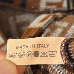 FENDI フェンディ ズッカ柄 ニット ワンピース ノースリーブ ヴィンテージの画像