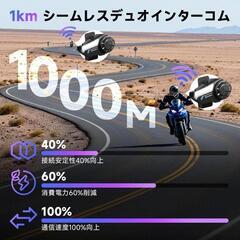 【訳あり】バイク用インカム モーマン H2 PRO 1台 バイク インカム 新品

の画像