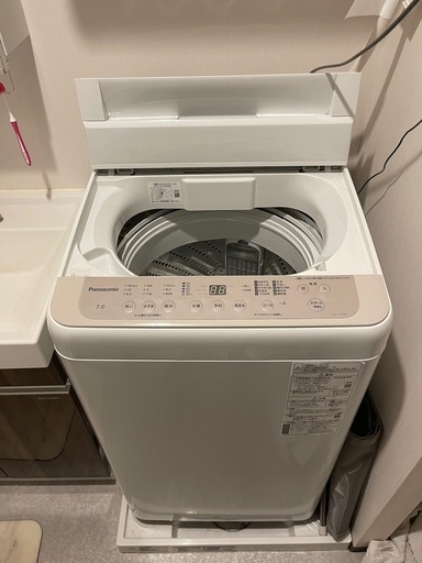 パナソニック 全自動洗濯機 7kg NA-F7PB1-C エクリュベージュ