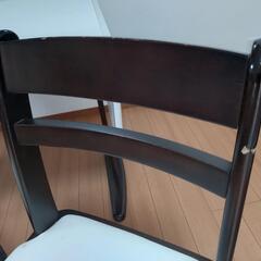 折りたたみダイニングテーブルセットの画像