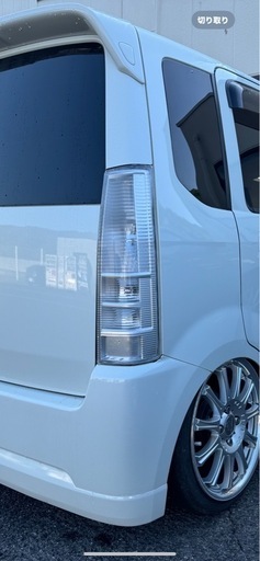 希少！ワゴンR mh21s ワンオフクリアテール