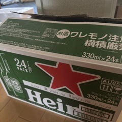 ハイネケン　空き瓶　24本の画像