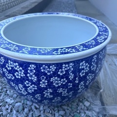 値下げしました　睡蓮鉢♪３個　お庭にベランダや玄関前などなどの画像