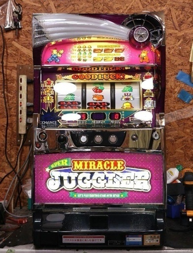 8/29.30までジャグラー　実機　スーパーミラクルジャグラー