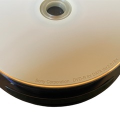 新品　DVD-Rディスク　10枚　メーカーはSONYの画像