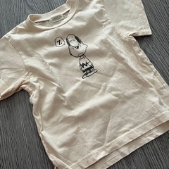【100cm】アプレレクールスヌーピーTシャツの画像