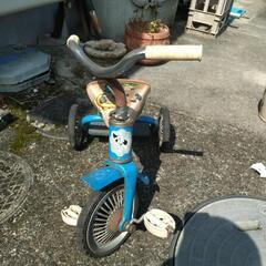 三輪車　昭和レトロの画像