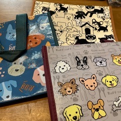 わんこ　お散歩バックの画像