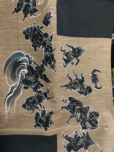 期間限定 浴衣反物 百鬼夜行