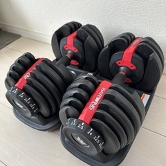 〖値下げ〗アジャスタブルダンベル 可変式ダンベル2個セットの画像