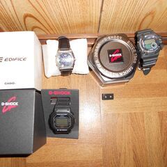 ★値下☆彡☆彡断捨離　CASIO　G-SHOCK　他　８本の画像