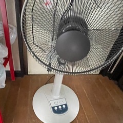 扇風機2台の画像