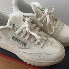 未使用新品 Reebok 厚底スニーカー　CLUB C WCTRAの画像
