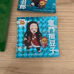コジマ✖️鬼滅の刃☆ステッカー☆缶バッチの画像