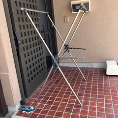 室内物干しの画像