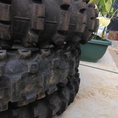 中古　オフロードタイヤ3本　IRC　ブリヂストン　の画像