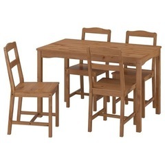 【受け渡し予定者います】IKEAダイニングテーブル