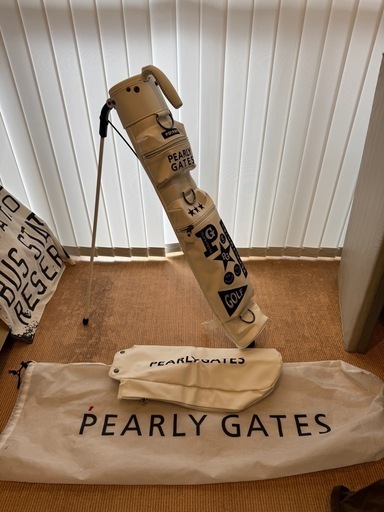 PEARLY GATESパーリーゲイツ セルフスタンドキャディバッグクラブケース