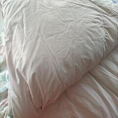 差し上げます！ダブル羽毛布団の画像