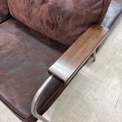 10/13 値下げ🛋️JOURNAL STANDARD FURNITURE ジャーナルスタンダードファニチャー🛋️ラバルソファ🛋️LAVAL SOFA🛋️ブルックリンstyle🛋️ヴィンテージstyle🛋️インダストリアルstyle🛋️2301の画像