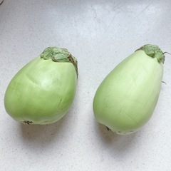白茄子1ケの画像