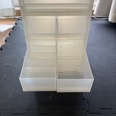 無印良品スタッキング引出し２個の画像