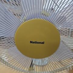 【決まりました】National　扇風機　リモコン付き　難ありの画像