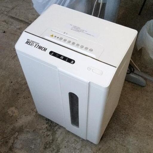 0803-015 明光商会 MSシュレッダー MSR-17MCM