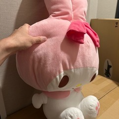 マイメロの大きなぬいぐるみの画像