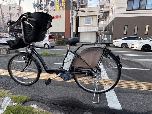 中古20インチPanasonic電動アシスト自転車 8.9Ah3点灯 大阪
