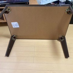 折りたたみローテーブルの画像