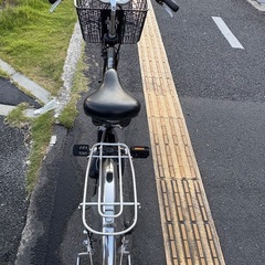 中古24インチPanasonic電動アシスト自転車　8Ah 大阪の画像
