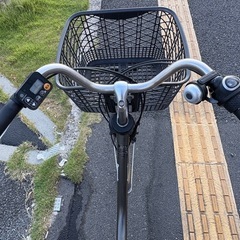 中古24インチPanasonic電動アシスト自転車8Ah 大阪 (となりの樹