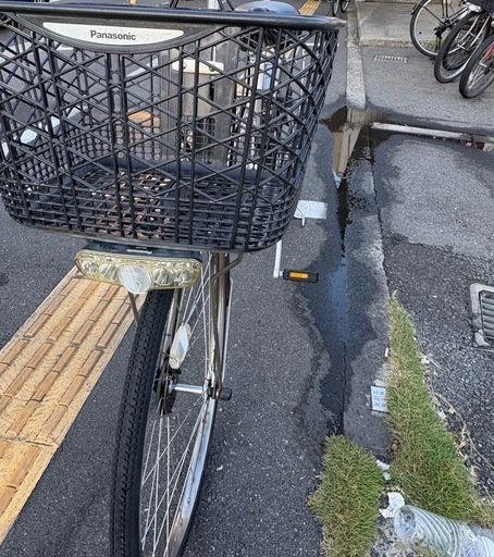 中古24インチPanasonic電動アシスト自転車8Ah 大阪 (となりの樹