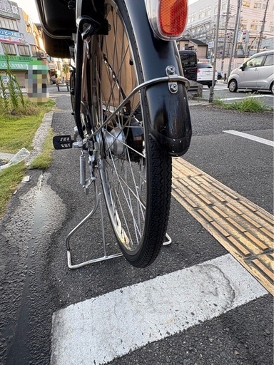 中古Panasonic電動アシスト自転車8.9Ah3点灯大阪 (となりの樹