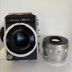 【期間限定 送料無料】希少 中判フィルム一眼 コーワ SIX 85mm F2.8付属 動作確認済 1968年製 Kowa 6x6カメラ 興和製薬製造の画像