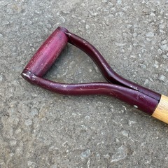 浅香工業 金象印 本かしえ 樫柄付 #3 剣先 スコップ 磨き丸 ショベル コンディション良し 中古品 ④の画像