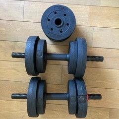 　メガダンベル　腹筋ローラー　腕立て機の画像