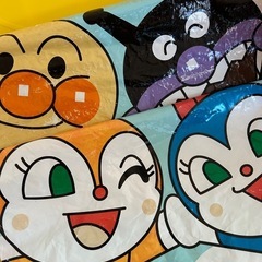 アンパンマン 折りたたみジャングルパーク　ジャングルジムの画像