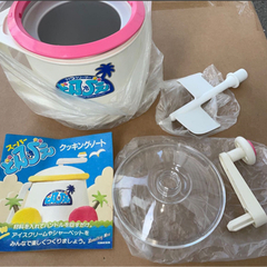 アイスクリームメーカー　昭和レトロ！の画像