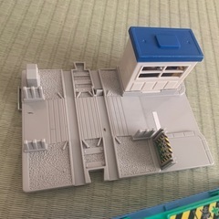 プラレール　踏切　洗車場の画像