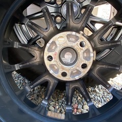 【17インチスタッドレスタイヤ】トヨタ車専用　wedsホイール&BS　DM-V3タイヤ　 4本セットの画像